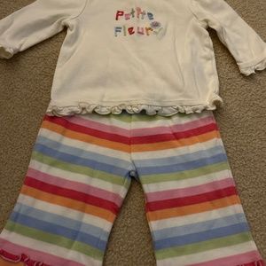 Gymboree petite fleur outfit